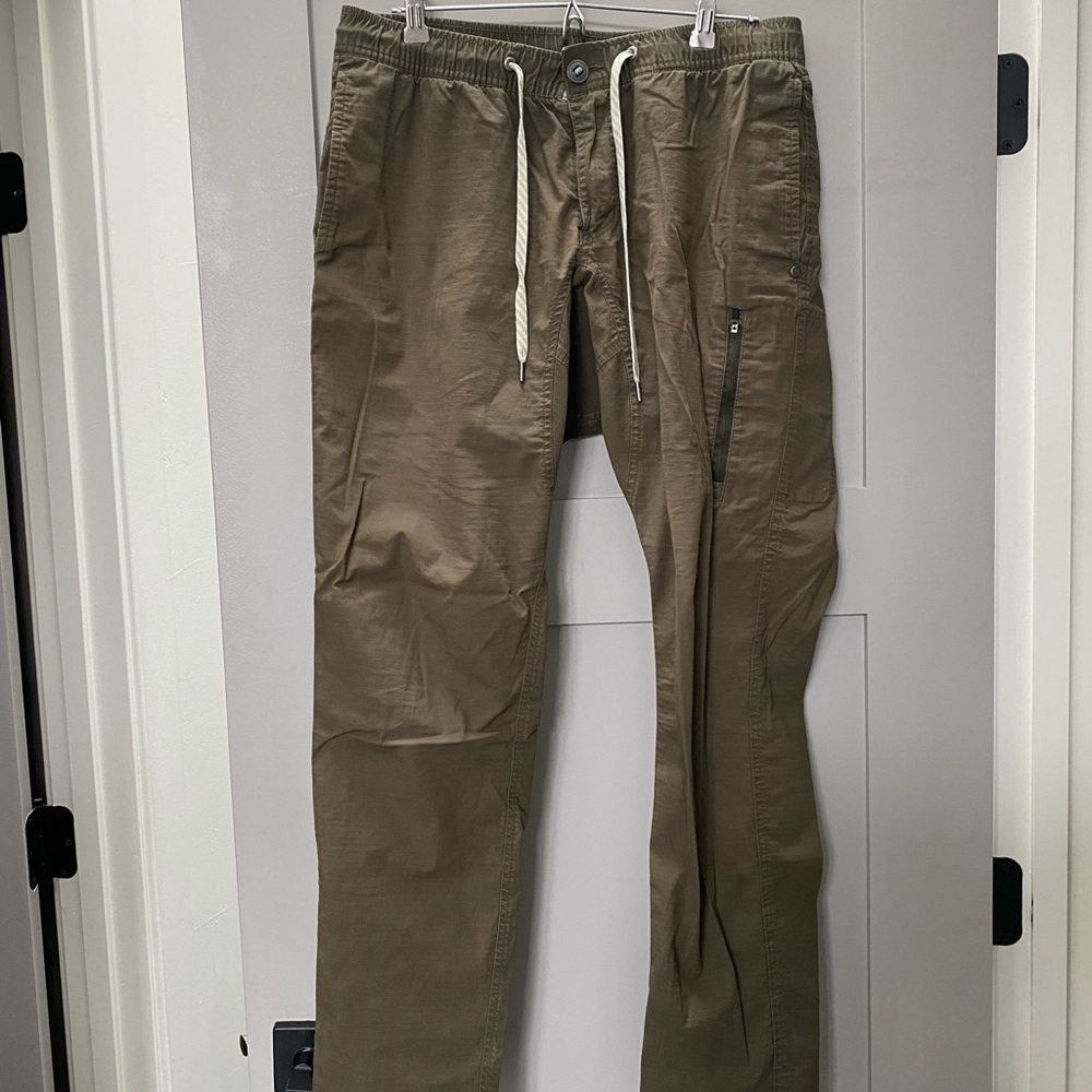 Men's Casual Olive Pants